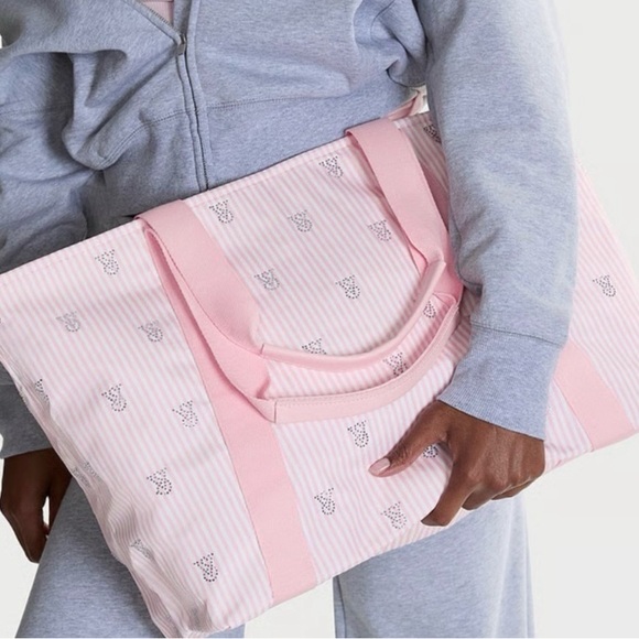 VICTORIA'S SECRET Pink Shine Tote Bag - Picture 3 of 6